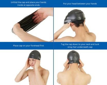 V61 Silicone Swimming Cap
