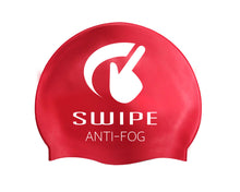Load image into Gallery viewer, Swipe Silicone Swimming Cap

